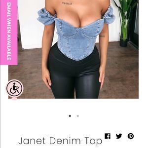 Crop top brand new ootdfash